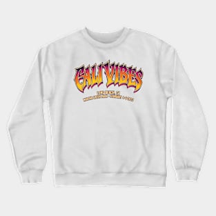 essential visit long beach feel the cali vibe Crewneck Sweatshirt